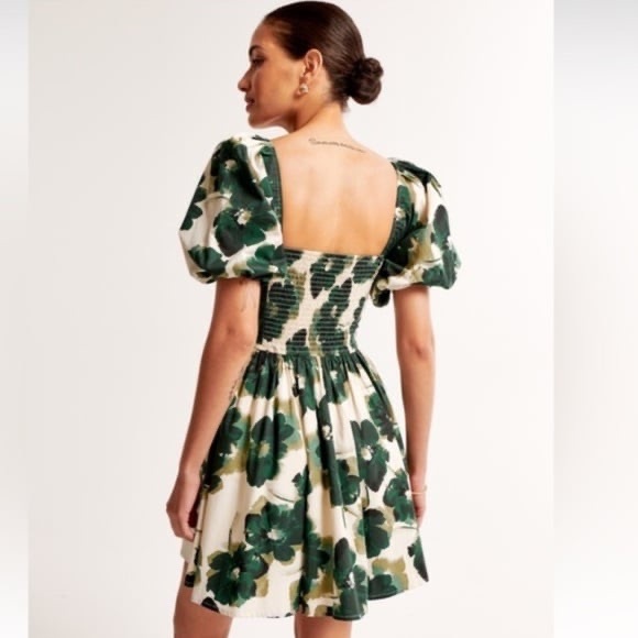 Abercrombie & Fitch Emerson Floral Mini Dress - Small Tall - Picture 2 of 4